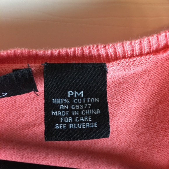 Crystal-Kobe Pink and Grey Button Top - Picture 5 of 6